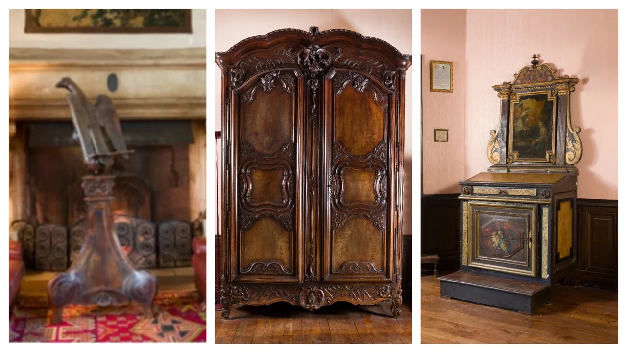 Objets anciens, tableaux, meubles anciens